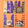 60Pcs 2 Styles Rabbit Shaped Halloween Candy Plastic Bags ABAG-FS0001-06-8