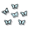 Transparent Glass Enamel Beads LAMP-C023-03F-1