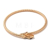 Alloy Round Snake Chain Necklaces LS-NJEW-Z020-02KCG-2