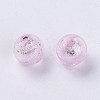 Handmade Silver Foil Lampwork Beads LAMP-J089-P13-2