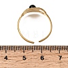 304 Stainless Steel Cuff Open Rings RJEW-F213-01G-07-4