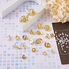 Alloy Stud Earring Findings PALLOY-TA0002-12LG-14