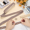 Polyester Ribbons SRIB-WH0011-279C-3