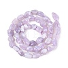 Natural Lavender Amethyst Beads Strands G-N362-14A-01-3