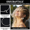 Unicraftale 304 Stainless Steel Wine Glass Charms Rings STAS-UN0001-49P-5