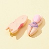 12Pcs 3 Styles Opaque Resin Cabochons CRES-FS0001-10-4