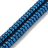 Electroplated Synthetic Non-magnetic Hematite Beads Strands G-K361-A03-02-1