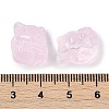 Transparent Spray Paint Glass Beads GLAA-H035-01D-3