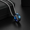 Easter 201 Stainless Steel Egraved Bible Ring Pendant Necklaces FS-WG704A1-03-1