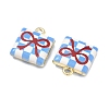 Printed Alloy Pendants PALLOY-P319-07E-01-2