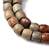Natural Aqua Terra Jasper Beads Strands G-L624-D03-8x6mm-4