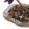 Natural Amethyst Chips Love Heart Tree Decorations DJEW-P017-B01-4