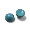 Synthetic Turquoise Dyed Cabochons G-B070-42B-2