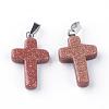 Synthetic Goldstone Pendants G-J354-02-2