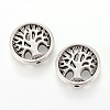 Tibetan Style Alloy Beads X-TIBEB-Q067-26AS-RS-1