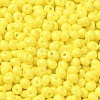 6/0 Opaque Baking Paint Glass Seed Beads SEED-M012-02A-24-3