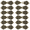 12 Pairs Vintage Alloy Buckle for Clothing & Bags FIND-PH0038-72AB-1