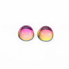 Transparent K9 Glass Cabochons GGLA-S053-8mm-111-2