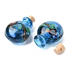 Handmade Lampwork Perfume Bottle Pendants LAMP-H072-01D-2