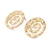 304 Stainless Steel Stud Earrings STAS-H259-04G-4