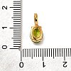 Ion Plating(IP) 304 Stainless Steel Rhinestone Pendants X-STAS-A104-11G-12-3