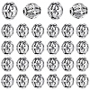 240Pcs Tibetan Style Alloy Beads FIND-PA0001-45-7