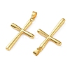 Brass Pendants KK-D221-18G-02-2