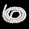 Opaque Solid Color Electroplate Glass Beads Strands LS-EGLA-A039-P4mm-B15-2