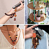 30Pcs Natural Schima Wood Beads WOOD-TA0003-07-7