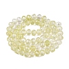 Transparent Glass Beads Strands GLAA-T023-10mm-A05-2