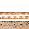 Transparent Glass Beads Strands LS-GLAA-T028-15T-02-4