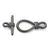 304 Stainless Steel Toggle Clasps STAS-B020-09EB-2