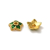 Alloy Enamel Beads Caps X-FIND-G074-02G-2