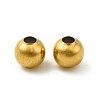 304 Stainless Steel Round Beads STAS-P319-09A-G-2