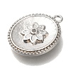 Brass Micro Pave Cubic Zirconia Pendants KK-U038-06P-2