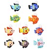 5Pcs 5 Colors Handmade Lampwork Pendants LAMP-FS0001-80A-2