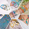 10 Strands 10 Colors Flat Round Handmade Polymer Clay Beads CLAY-SZ0002-04A-7