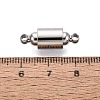 304 Stainless Steel Magnetic Clasps STAS-N127-03P-3