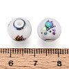 Electroplate Glass Beads X-EGLA-S178-12H-2