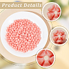 200Pcs Dyed Synthetic Coral Beads CORA-SP0001-22B-6