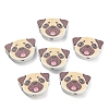 Printed Wood Beads WOOD-D289-01H-1
