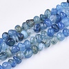 Natural Dragon Veins Agate Beads Strands X-G-S349-28B-1