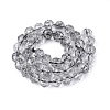 Crackle Transparent Glass Beads Strands GLAA-N063-10mm-02-3
