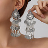 Alloy Crystal Rhinestone Chandelier Earrings for Women WG1C2F6-05-2