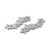 Non-Tarnish 304 Stainless Steel Connector Charms STAS-Q303-26P-2