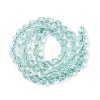 Crackle Transparent Glass Beads Strands GLAA-N068-02A-04-3
