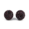 Grade A Rhinestone Pave Disco Ball Beads RB-Q104-1-3