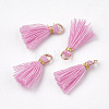 Polycotton(Polyester Cotton) Tassel Pendant Decorations FIND-S281-27-1