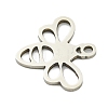 Non-Tarnish 201 Stainless Steel Pendants STAS-M015-11P-2