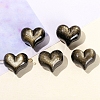 Natural Golden Sheen Obsidian Beads PW-WG54949-01-1